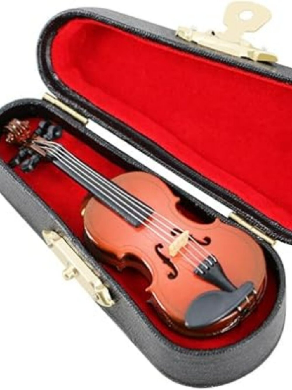Mini‎ Violin Pin with Case Musical Instrument Music Lover Musical Gift